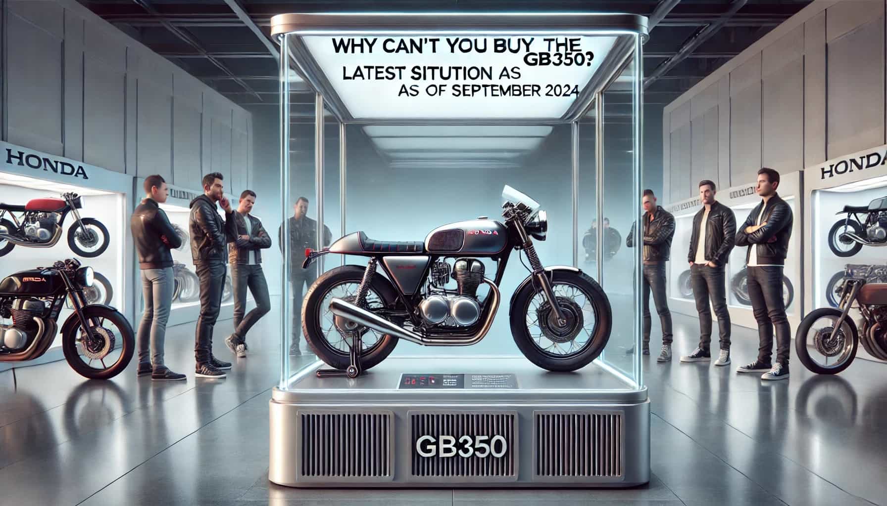 GB350はもう買えない理由とは？2024年9月の最新状況をお伝えします